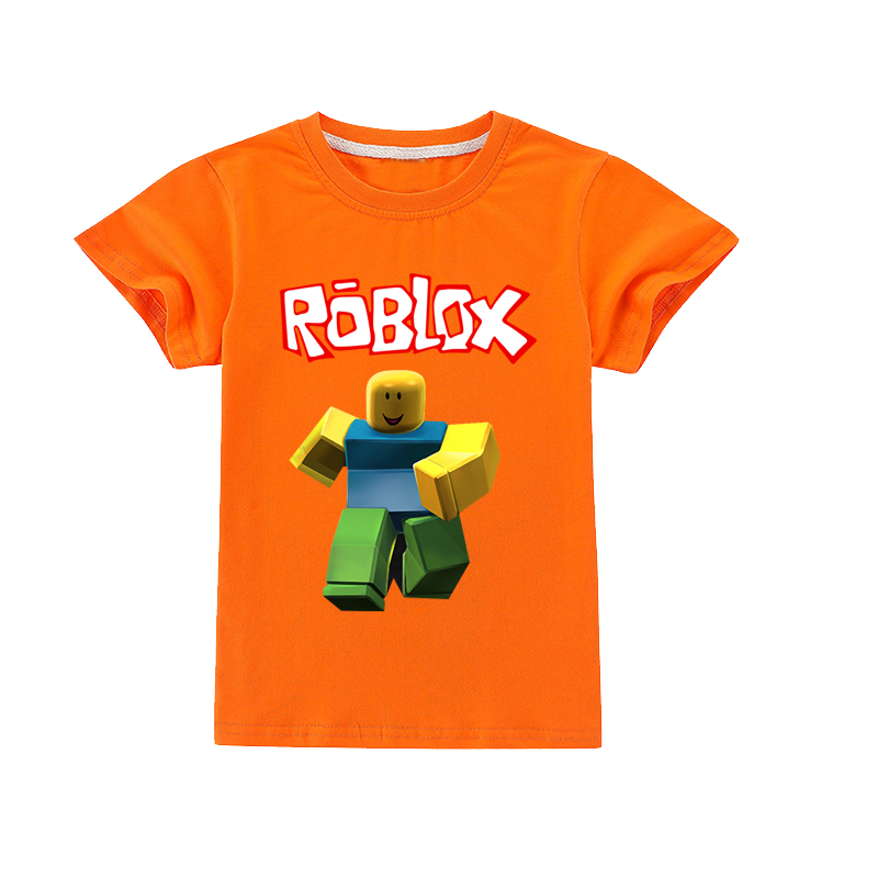 2020 Summer Roblox Kids T Shirt Boys Clothes Baby Girls Short Sleeve Cartoon Tees Tops Shopee Singapore - 5 summer girl outfits roblox