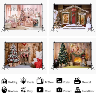 Christmas Photo Photography Props Background Cloth Nice Vinyl Backdrop For Studio DIY Photography Tools