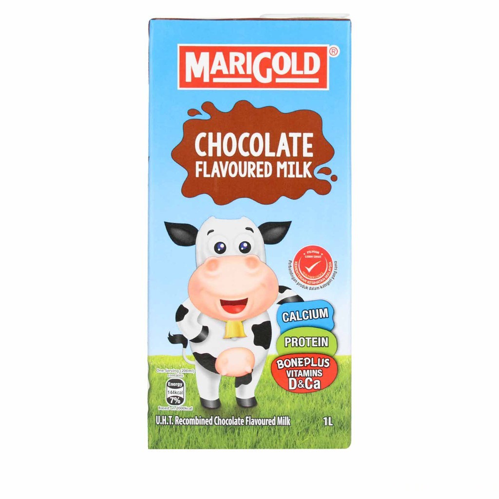 Marigold UHT Milk 1L Chocolate Shopee Singapore