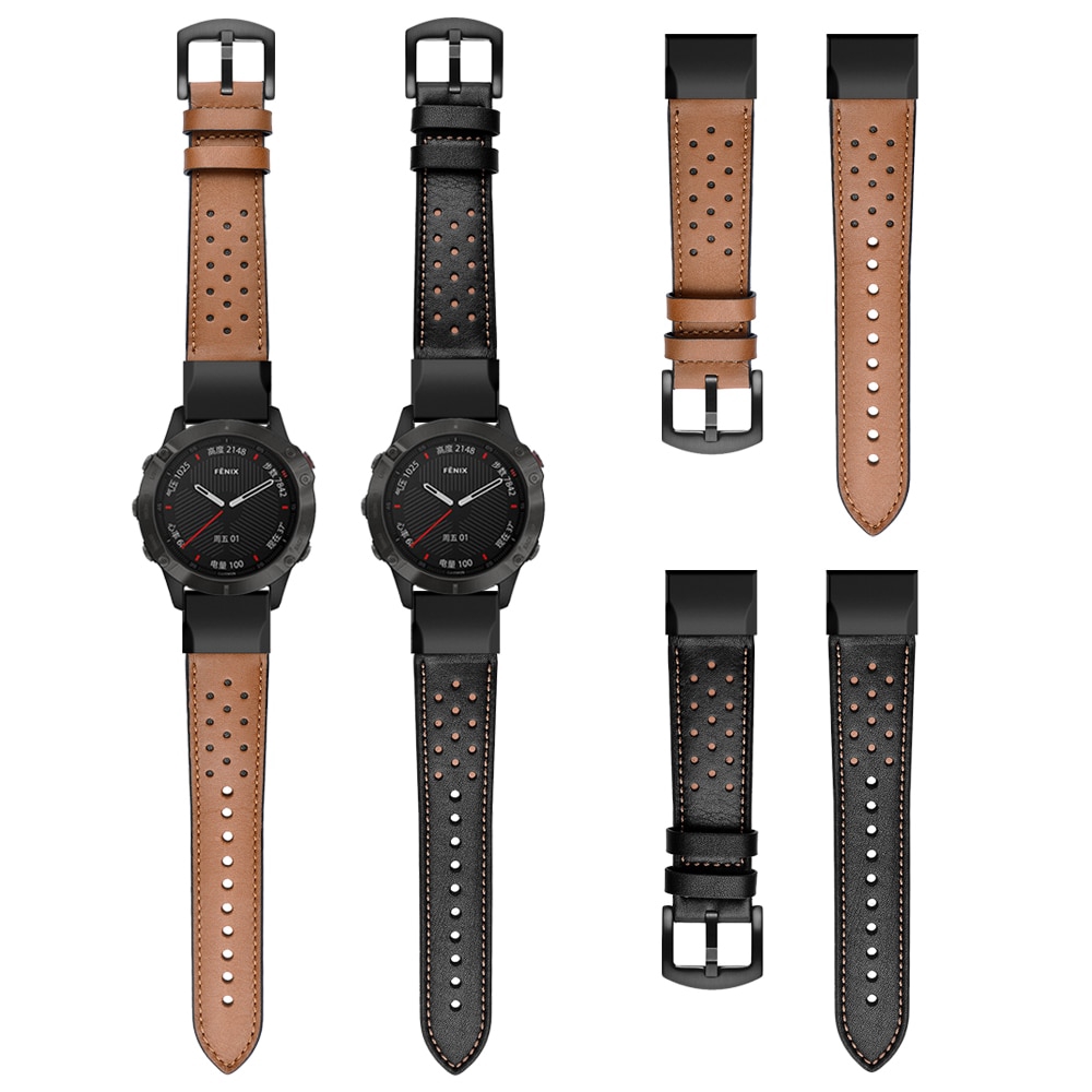 garmin fenix 3 leather bands
