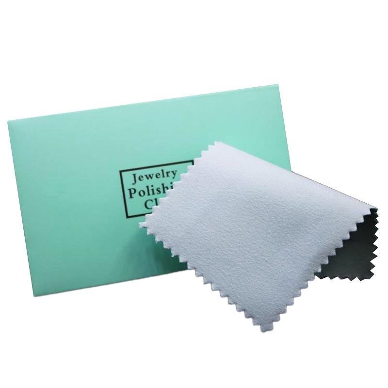 50Pcs Silver Polishing Clean Polishing Cloth with Packaging Silver