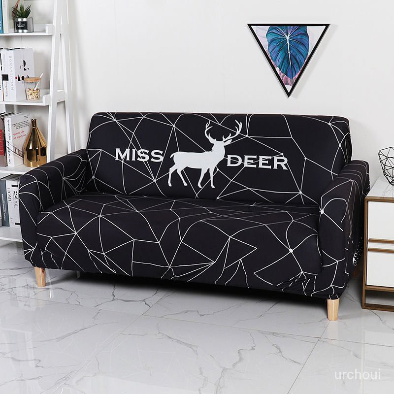 Cute Stretch Sofa Slipcover Cover 1 2 3 4 Seater, Elastic Sofa Cover for  Living Room All-inclusive Universal funda sofa | Shopee Singapore