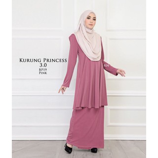 Shop Malaysia Baju Kurung Princess Cut 6 Panel Versi Muslimah Cutting Besar Nursing Bf Friendly Tak Payah Gosok Moss Creepe Korean Shopee Singapore