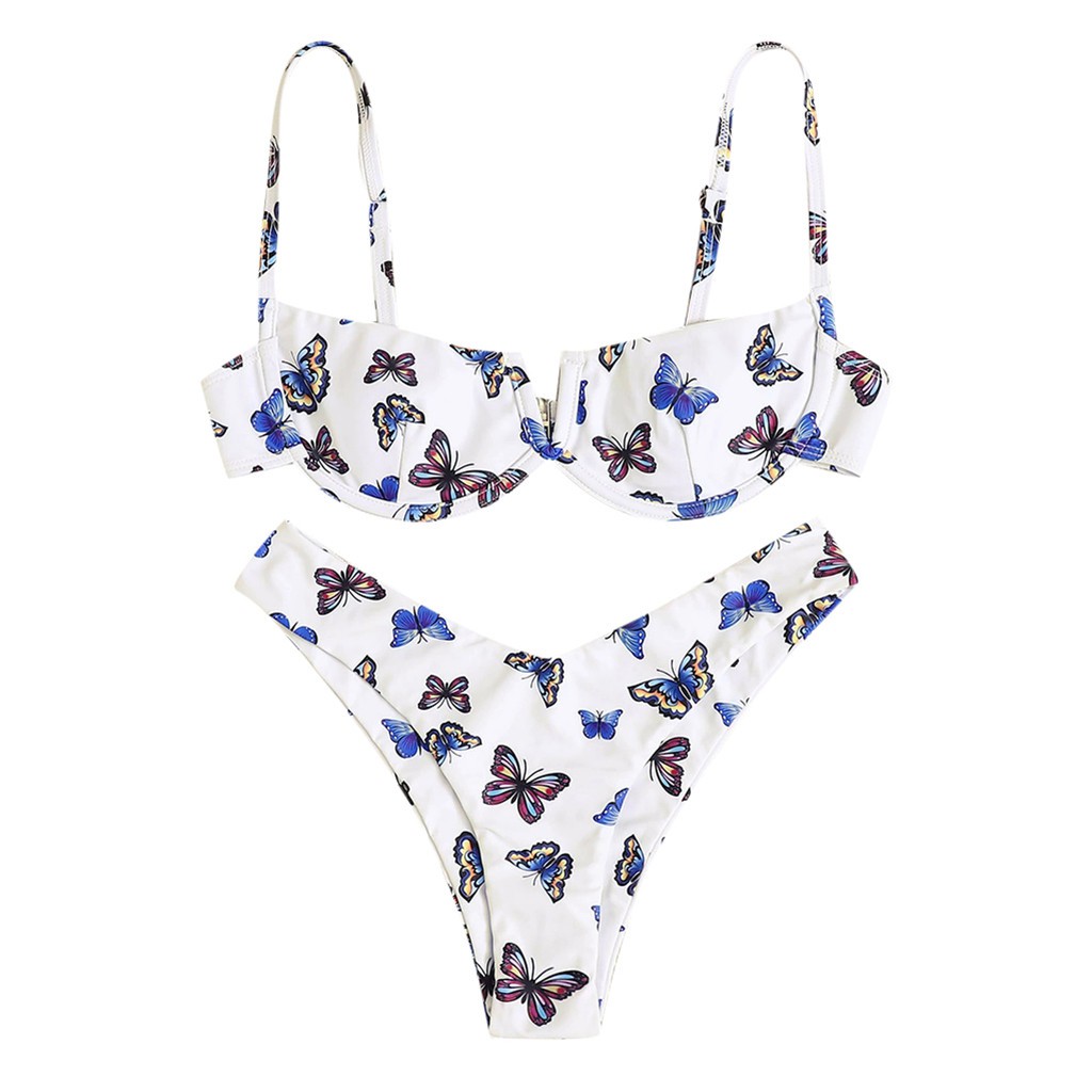 butterfly swimsuit two piece