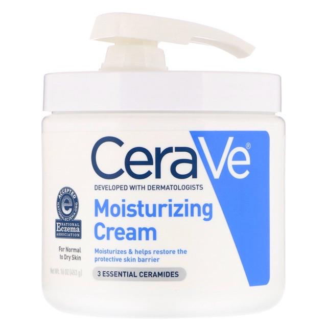 cerave moisturizing cream with ceramides and hyaluronic acid