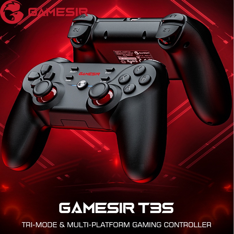 2022 Original GameSir T3/T3S 2.4GHz Wireless Controller Gamepad for