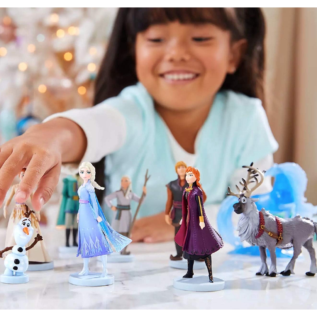 frozen and frozen 2 mega figure set