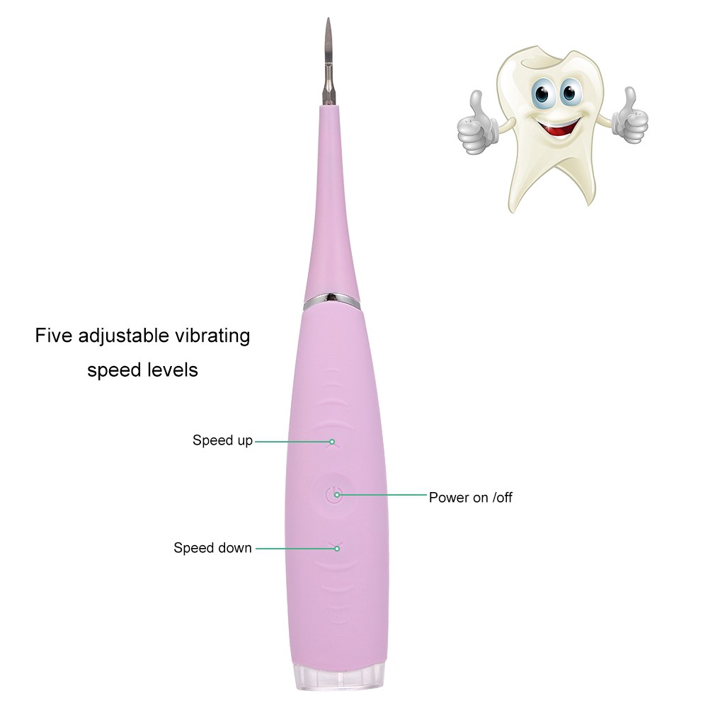 portable sonic dental tooth stain remover