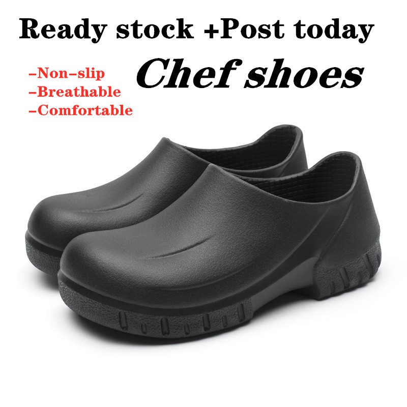 Ready Stock Men S Casual Slip On Non Slip Kitchen Oil Resistant