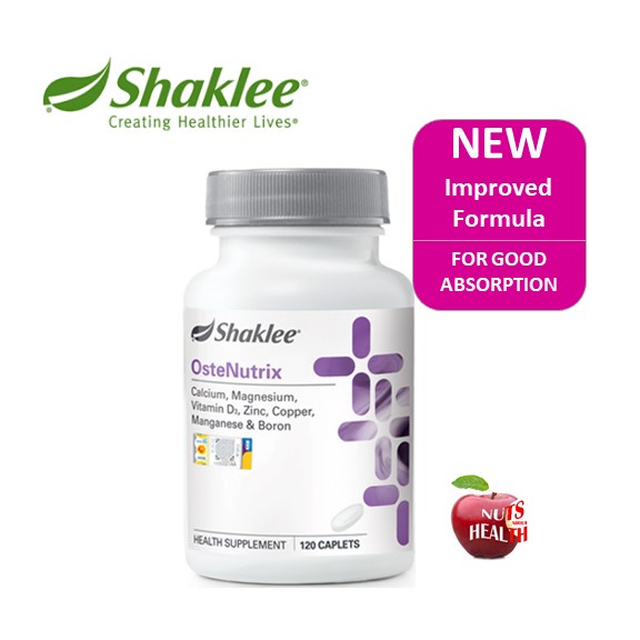 Shaklee OsteNutrix (120 Caplets) Calcium Magnesium | Shopee Singapore