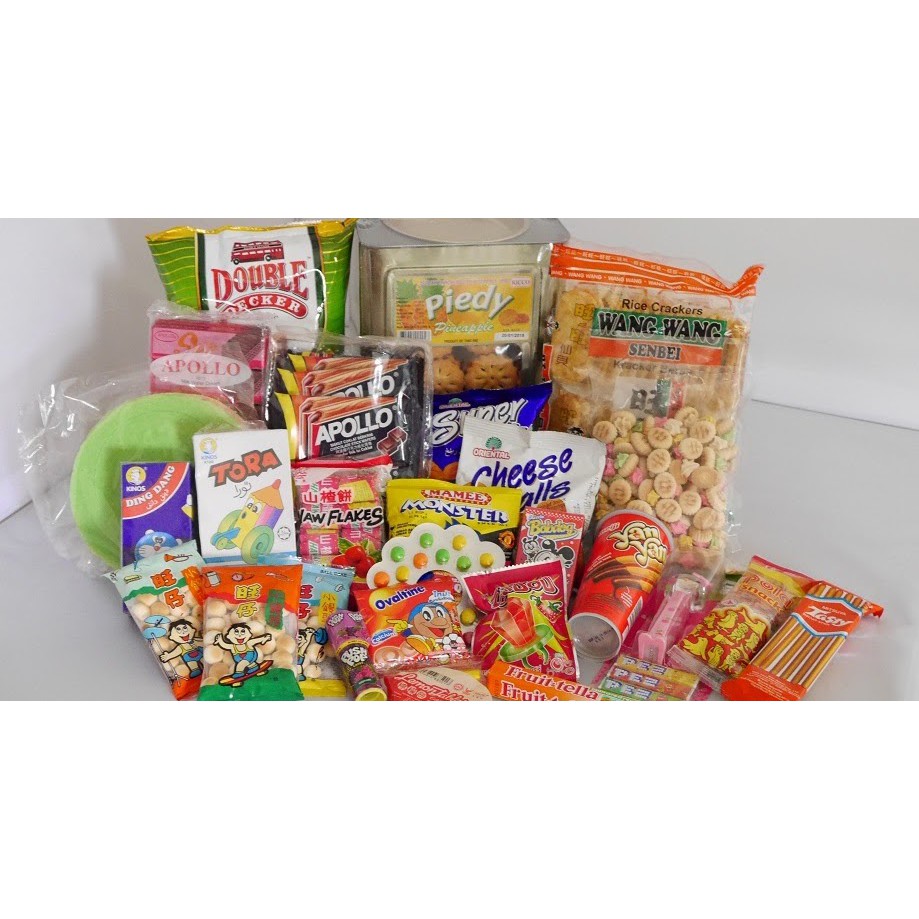 [SG LOCAL] Old School Modern Singapore Snacks/Crackers Surprise Bundle ...