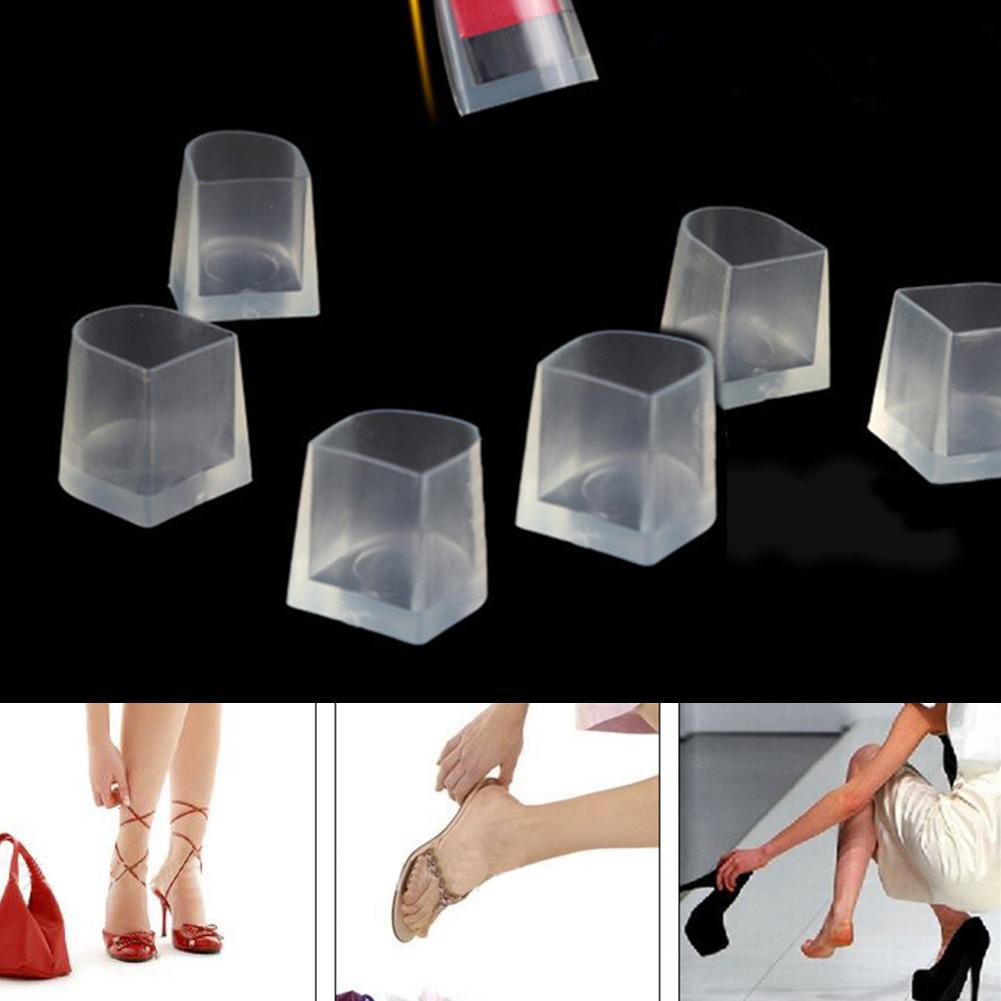 clear heel covers