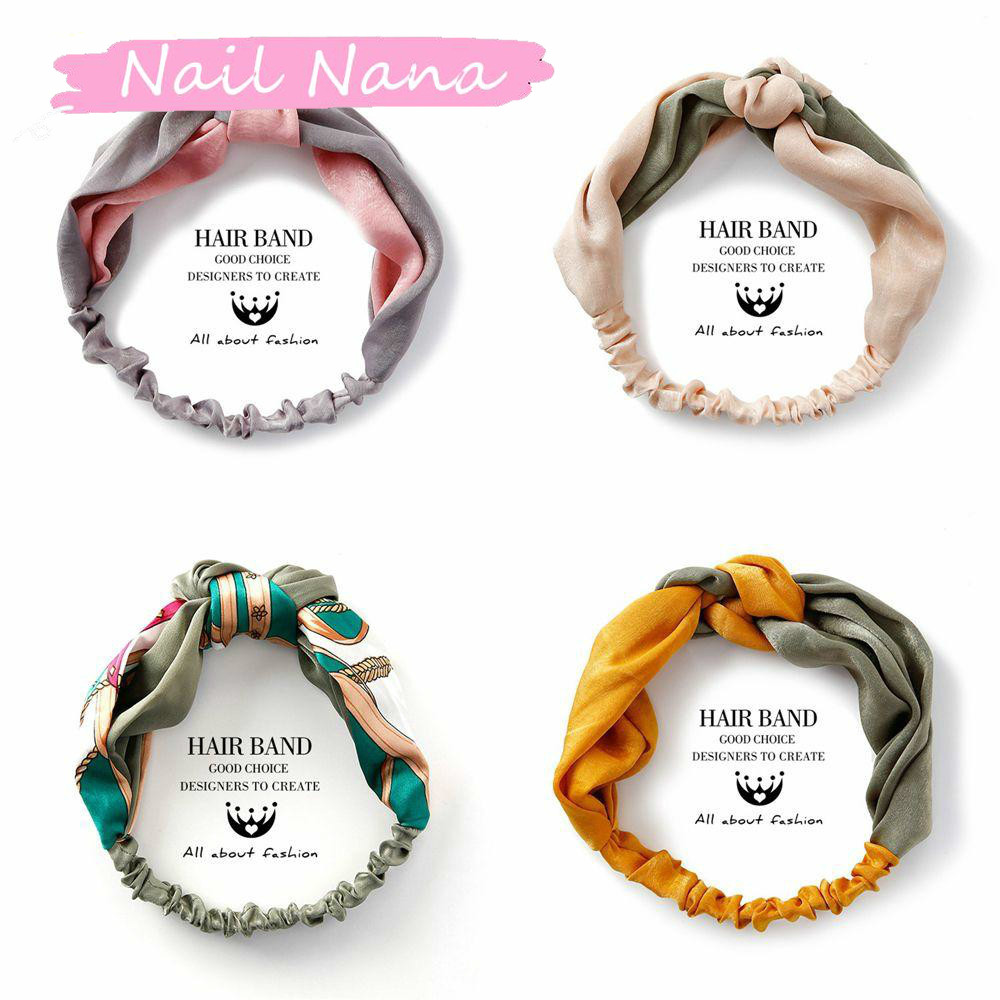 Nail Nana*Multi-color Korean Style Knotted Yoga Hair Accessories Women  Twisted Headband | Shopee Singapore