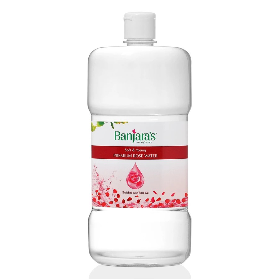 Banjara's Premium Rose Water 1000ml (1 Litre) Expiry 2024 Shopee
