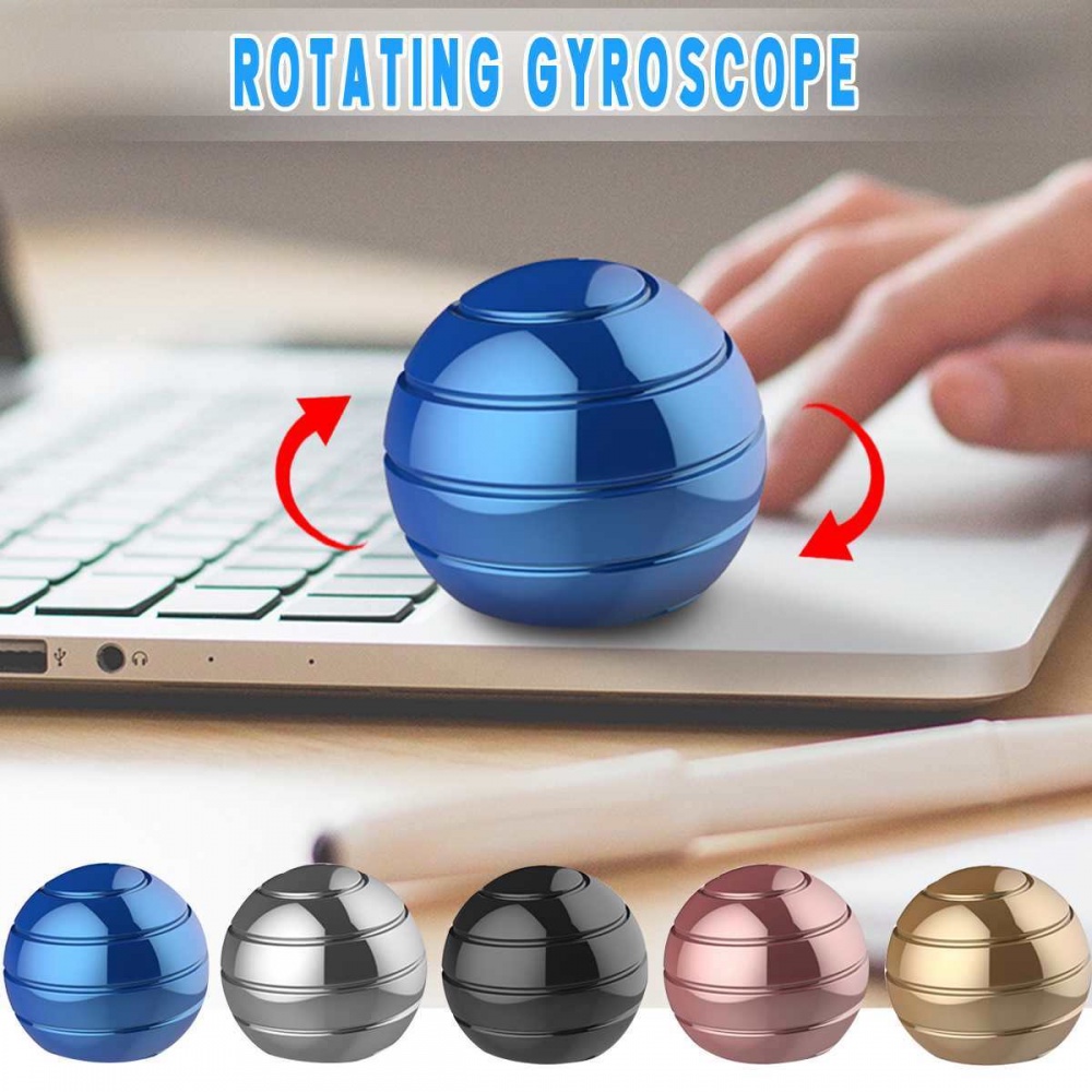 Almost Baby Toddler Toy Spinning Tops Fully Disassembled Rotating Table Ball Fingertip Gyro Decompression Toy 