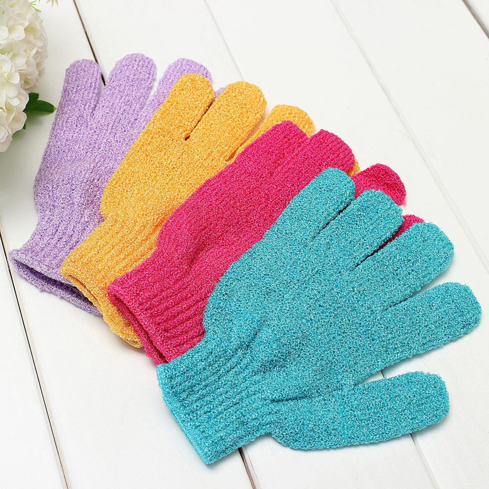 exfoliating gloves for body