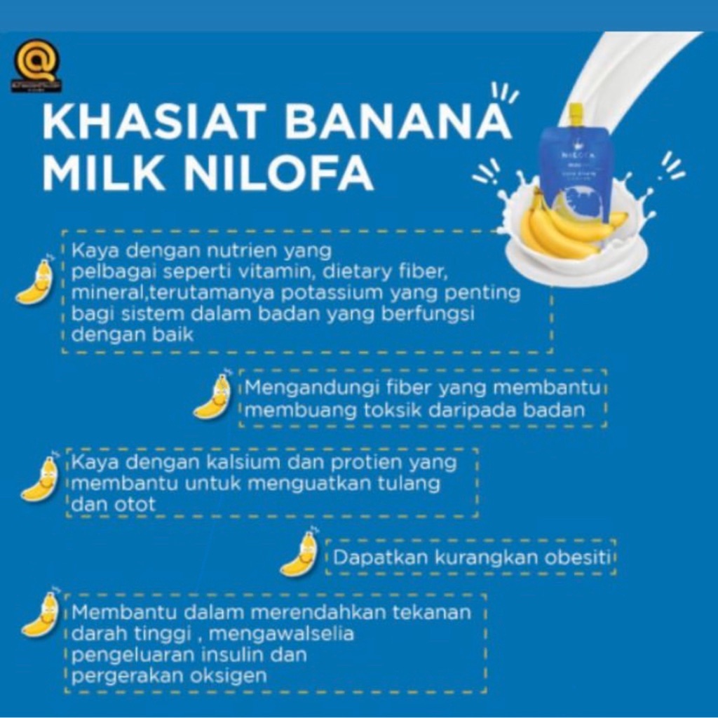 Nilofa Susu Pisang Shopee Singapore