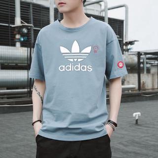 Best Sellers Adidas Short Sleeve T-Shirt Korean Style Couple Fashion Shirt  Cotton Unisex Sports Tops | Shopee Singapore