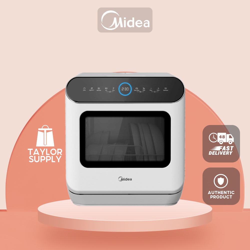 FREE Dishwashing Powder. Midea MDWS2703 Panda Mini 6L Portable