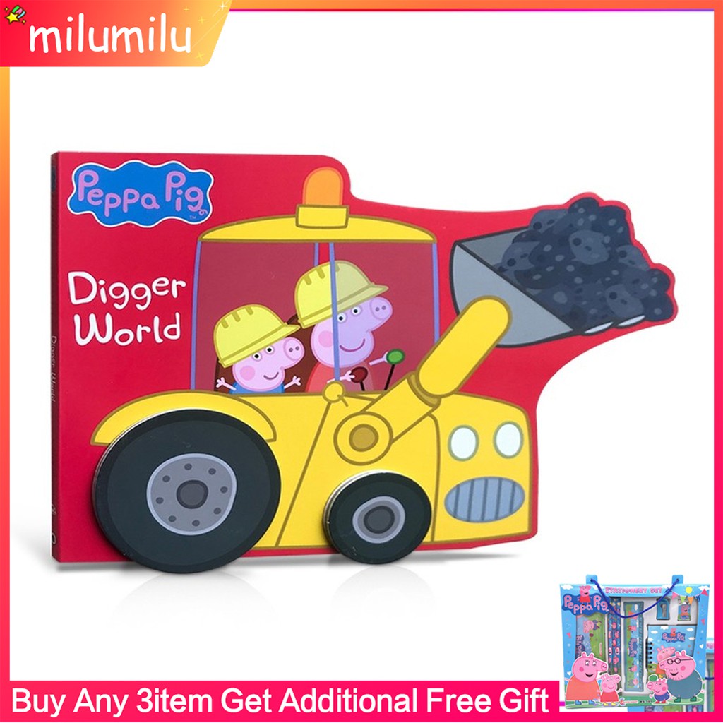 peppa pig digger toy