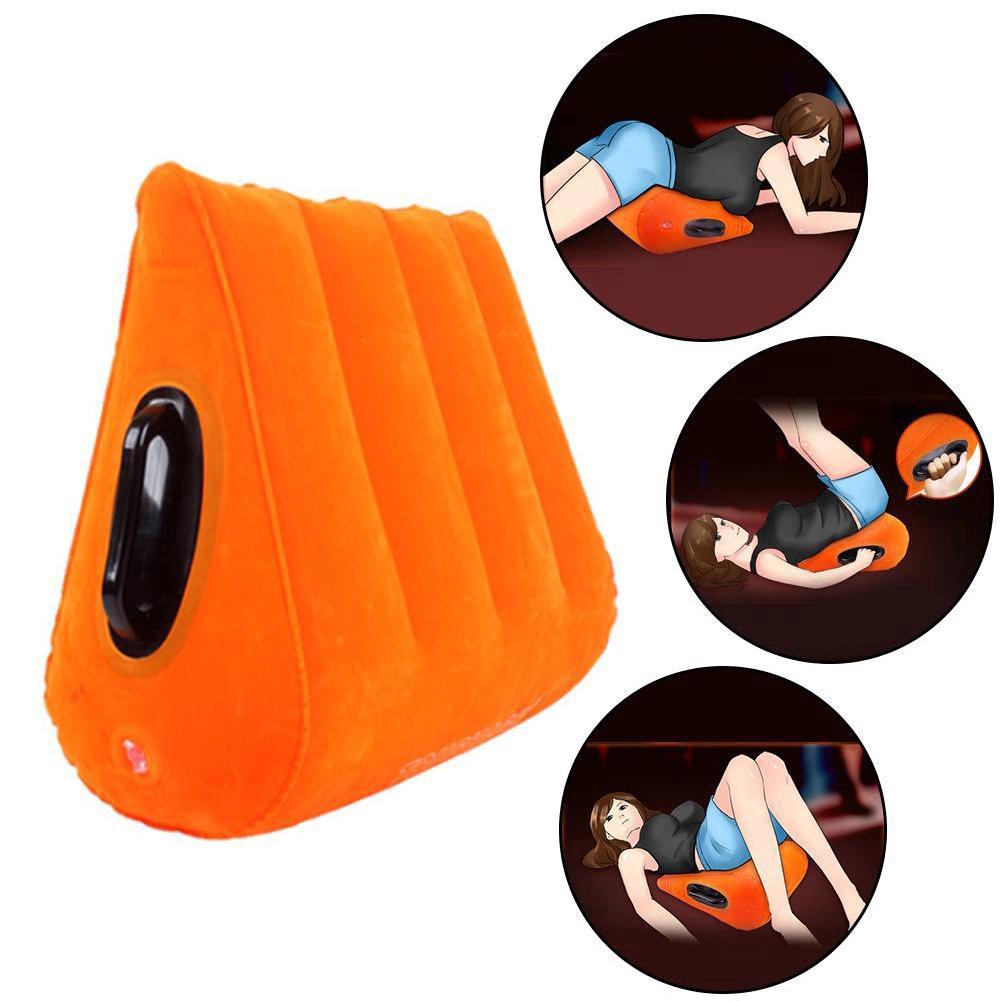 inflatable triangle pillow