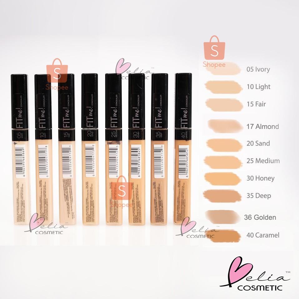 Belia Maybelline Fit Me Concealer 100 Original Shopee Singapore