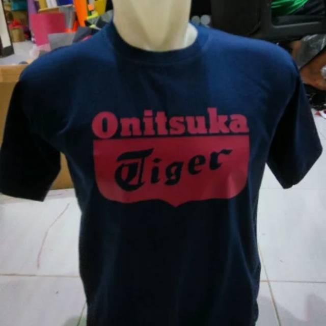 onitsuka tiger t shirt marron