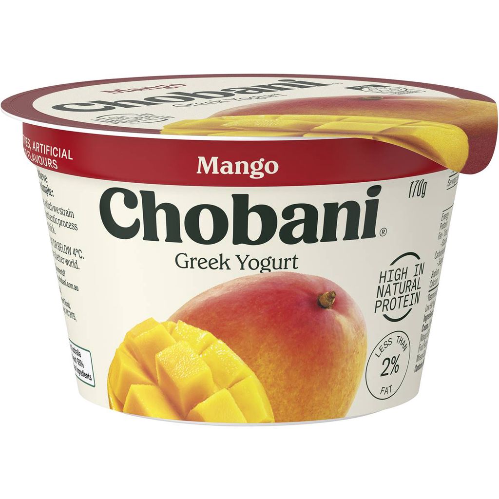 Chobani Yogurt Mango 170g Shopee Singapore