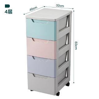 Ikea Mobile Cabinet With Wheels Small Debris Storage Cabinet Drawer Thickened Storage Cabinet Simple Bedside Table Plast Shopee Singapore
