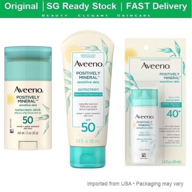 aveeno zinc sunscreen