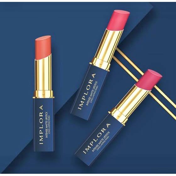 implora intense matte lipstick long lasting finish
