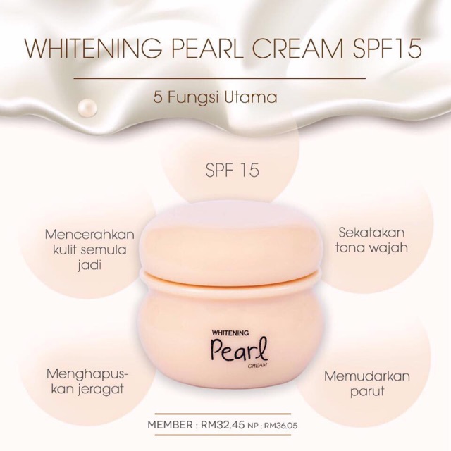 Sendayu Tinggi Pearl Cream Shopee Singapore