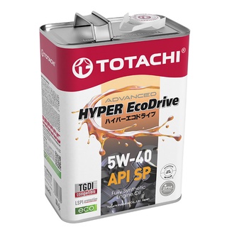 Totachi Engine Oil HYPER ECODRIVE 5W-40 4L ZFMTM (Zero Friction Molecular)