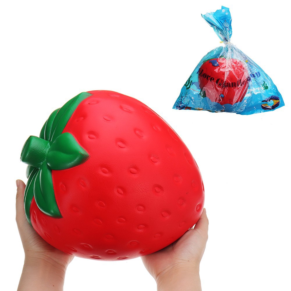 giant squishy strawberry