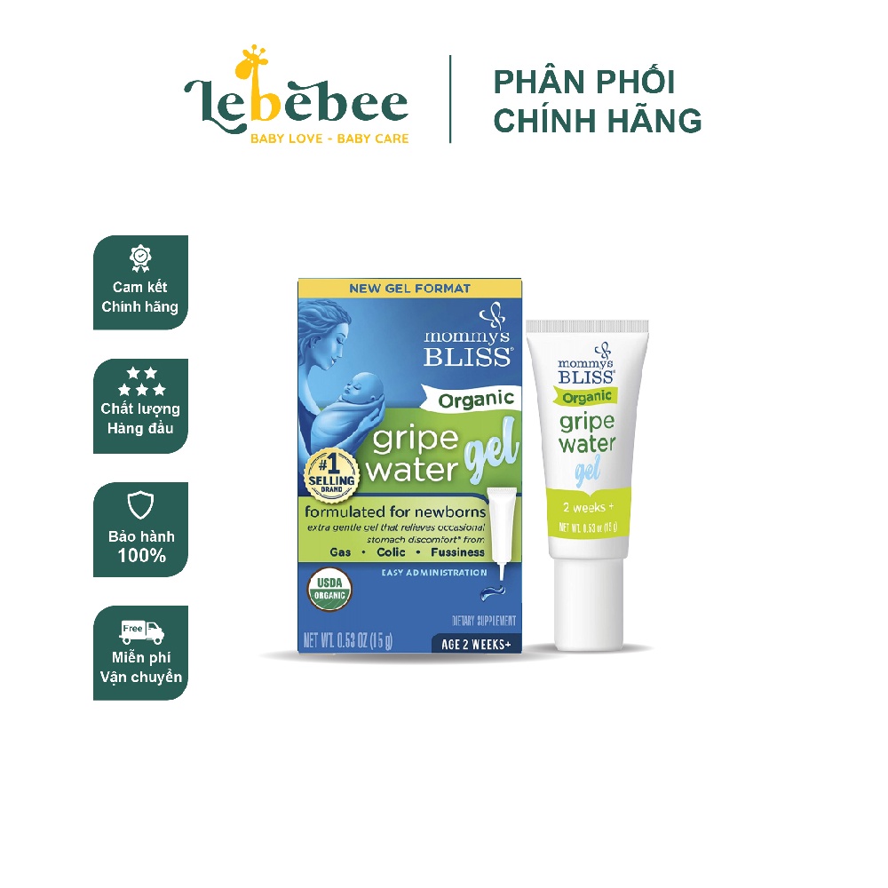 Gripe Water Gel Mommy bliss Gel Reduces Flatulence, colic, Abdominal