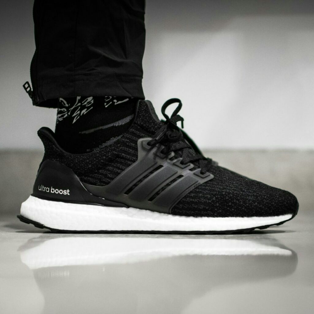 adidas ultra boost 3.0 black white