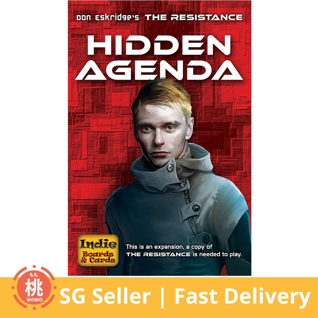 Resistance Hidden Agenda Card Game Shopee Singapore