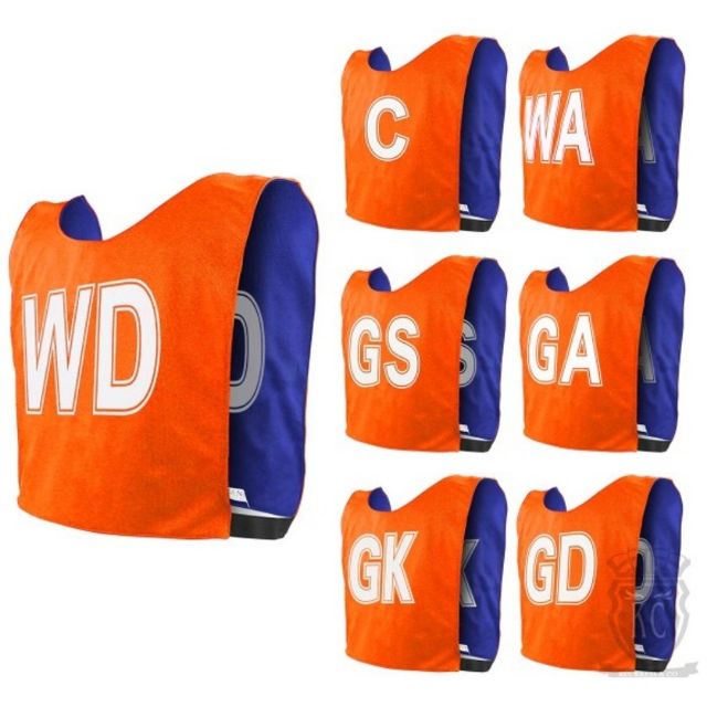 Shop Malaysia Double Sided Netball Bibs Reversible Set Of 7pcs Bib Bola Jaring Shopee Singapore