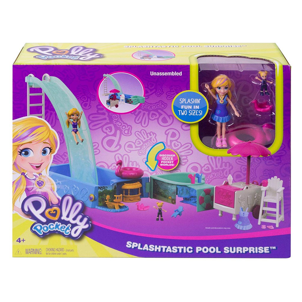 polly pocket aeroplane