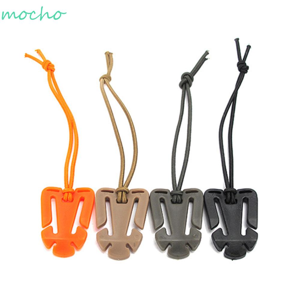 10pcs Durable  Portable  Dominators Strap Clip String Hook for Outdoor  Backpack 
