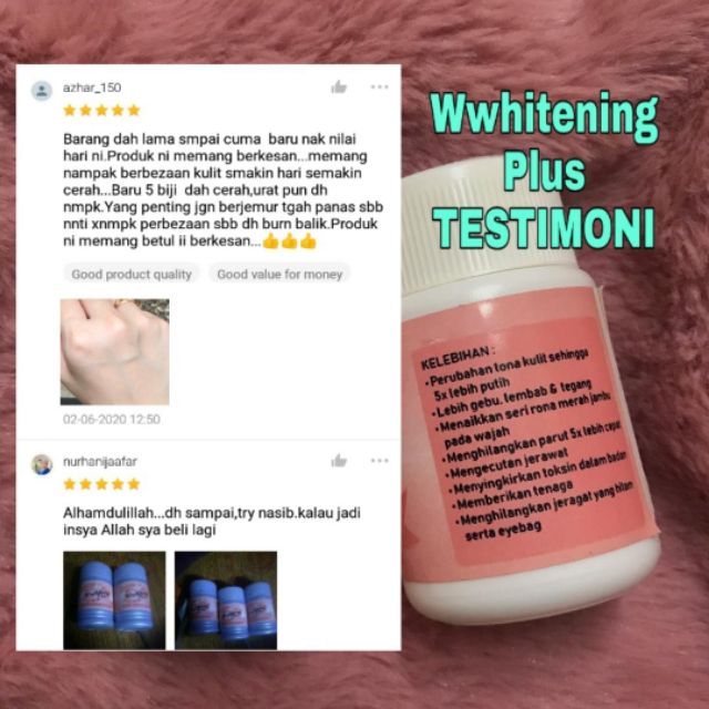 Shop Malaysia Original Whitening Plus Putih Mulus 100 Original Shopee Singapore