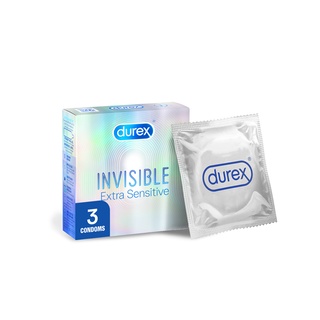 Durex Invisible Extra Sensitive Condoms (our thinnest) x3