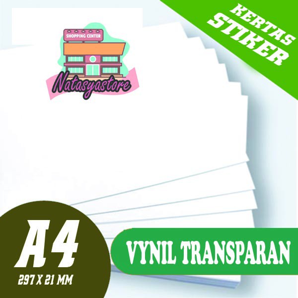 transparent sticker vinyl