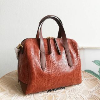 Fossil Sydney Satchel Bag Shb Shopee Singapore
