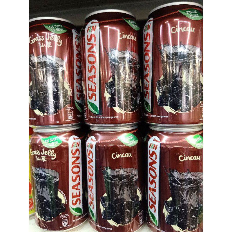 F N Season Air Tin Cincau Grass Jelly 300ml X 24tin Shopee Singapore