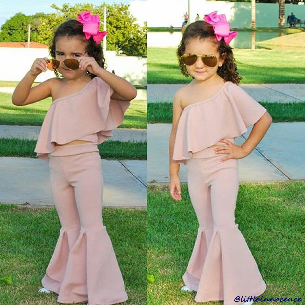 girls ruffle top