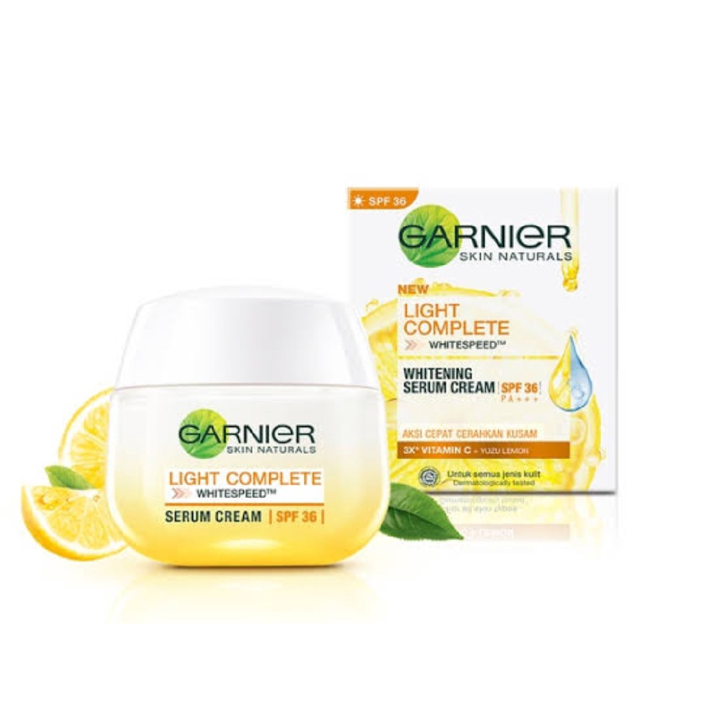 garnier serum cream sunscreen