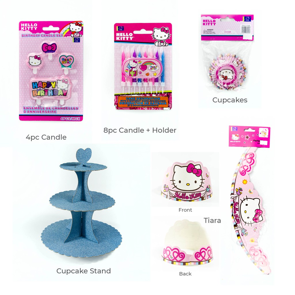 Beautiful Sanrio Hello Kitty Birthday Theme Party Supplies Decor Shopee Singapore