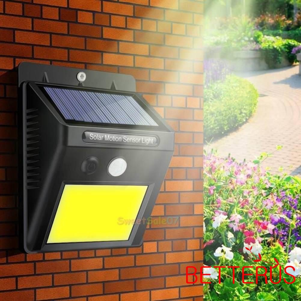 2x 48 LED Solar Power PIR Motion Sensor Garden Yard Dimmable Wall Street Light