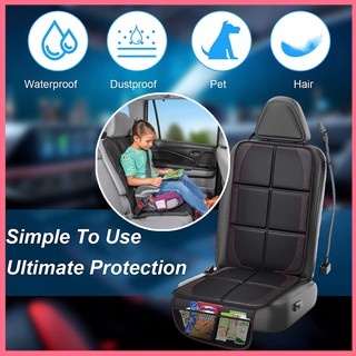 EmmAmy® Fortem Car Seat Protector Waterproof Backseat Thick Padding Cover Seat Protect Against Damage Bottom Storage